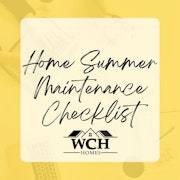 Homeowner Summer Checklist